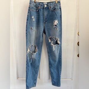 BDG Mom High-Rise Blue Denim Jeans